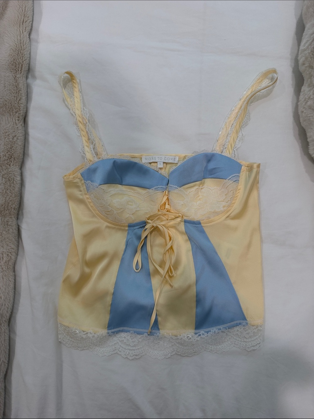 NWOT More to Come corset top